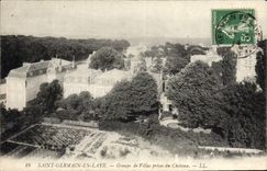 CPA Saint Germain En Laye Groupe De Villas Prises Du Chateau