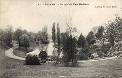 CPA Roubaix Un Coin du Parc Barbieux