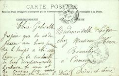 VINTAGE POSTCARD Tours the Basilica Martin Saint the city and the cathedral