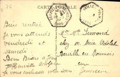 CPA Rouen Pont Boieldieu Bateau