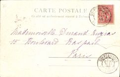 VINTAGE POSTCARD Rouen co. Ouen