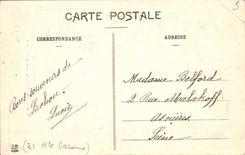 VINTAGE POSTCARD Luchon the Cascade