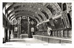 CPA El Escorial Sacristia