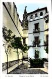 VINTAGE POSTCARD Sevilla Plaza de Santa Marta