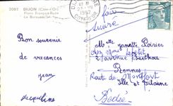 MODERN CARD Dijon Places François Rude Bareuzal