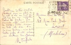 VINTAGE POSTCARD Gerardmer Twilight