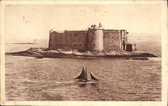 CPA Carantec Le Chateau du Taureau