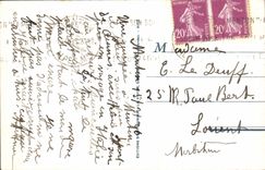 POSTAL de la VENDIMIA Menton el nuevo casino municipal