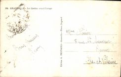 POSTAL Granville de la VENDIMIA el casino antes de la tormenta