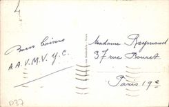 VINTAGE POSTCARD Tours View Bridge Bonaparte Bridge of stone Cathedral Gatien Saint