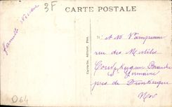 VINTAGE POSTCARD Pau Panoramic View taken of Guidelos