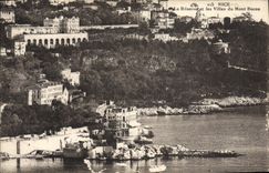 CPA Nice La reserve et les villas du Mont Boron