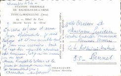 CPM Station Thermale de Bagnoles de L'Orne Tesse la Madeleine