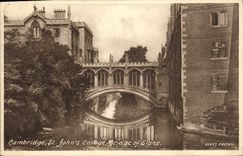 CPA Cambridge St John's College Bridge of Sighs
