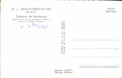 CPM Saint Florent Le Vieil Tombeau de Bonchamps