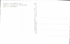 CPM Environs de Frejus Barrage de Malpasset apres la catastrophe