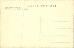 VINTAGE POSTCARD Romeu the Hermitage and the Chain of Carlitte Make
