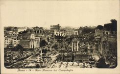 CPA Roma Foro Romano dal Campidoglio