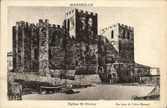 CPA Marseille Eglise St Victor 