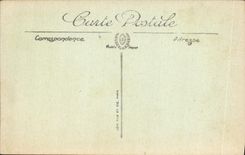 Interior de Clermont-Ferrand de la POSTAL de la VENDIMIA de una cueva Petrifying