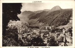 VINTAGE POSTCARD Auvergne the Mount Gilds View