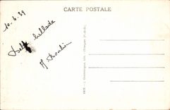 VINTAGE POSTCARD Auvergne the Mount Gilds View