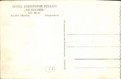 VINTAGE POSTCARD Dabo the Castle La Chapelle Holy Leon and Hotel Christophe