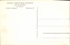 VINTAGE POSTCARD Dabo View Taken of the Castle