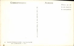 CPA Saint Thegonnec Le Calvaire Et L'Ossuaire