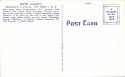 CPA Hotel Mcalpin New York