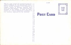 VINTAGE POSTCARD The Elect Foschel State Camcer Hospital Columbia