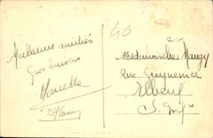 VINTAGE POSTCARD Dax the Themml District