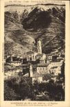 VINTAGE POSTCARD Luceram the Church Excursion around Nice