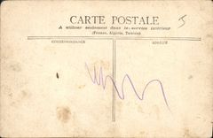 VINTAGE POSTCARD Nice Quay Midday Ponchettes Lavender fields