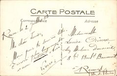VINTAGE POSTCARD Rouen View Taken of the Dimension Sainte Catherine