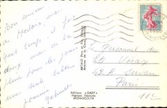 MODERN CARD Maison of the Queen Anne Morlaix Places Cornic River banks of Morlaix Viaduc Quay of Treguier