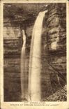 VINTAGE POSTCARD Consolation Source and Large Cascade of Lancot