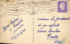 VINTAGE POSTCARD Nice the Quay of the United States