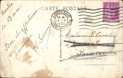 VINTAGE POSTCARD Nantes the Gate Saint Pierre