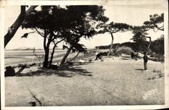 POSTAL MODERNA playa de Brevin de los pinos Saint