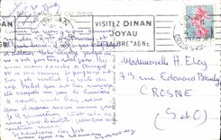 MODERN CARD Surroundings of the Cape Frehel the Fort the Slat