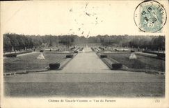 VINTAGE POSTCARD Castle of Be worth the Viscount Seen of the Floor