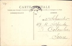 Castillo de la POSTAL de la VENDIMIA de valer al vizconde Seen del piso