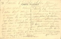 VINTAGE POSTCARD Chateauroux Places Voltaire Eglise Saint Andre