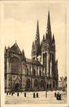 VINTAGE POSTCARD Quimper the Cathedral
