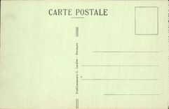 VINTAGE POSTCARD Besancon Les Bains View of the Quays Bridge Beating and Strong of Rosemont