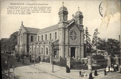 VINTAGE POSTCARD Charleville Vault of the Sacring Heart