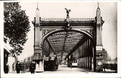 MODERN CARD Strasbourg Big shot of the Rhine Tramway