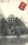 VINTAGE POSTCARD Wood De Vincennes Greek Temple