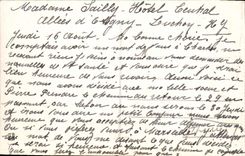 VINTAGE POSTCARD Luchon Etablishment and Statue of Etigny